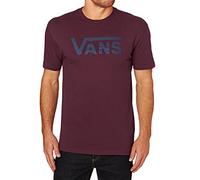 Vans - Camiseta de Hombre diseño clásico, Hombre, MN Vans Classic, Burgundy/Dress, XXL