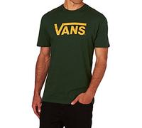 Vans - Camiseta de Hombre diseño clásico, Hombre, MN Vans Classic, Forest/Mustard, XXL