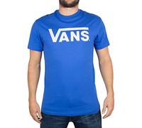 Vans - Camiseta de Hombre diseño clásico, Hombre, MN Vans Classic, Royal/Bright WH, S