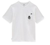 Vans Camiseta de Manga Corta Infantil OTW SS VN0A7YSBWHT Blanco