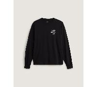 Vans - Camiseta de manga larga Café Vans, Hombre, Negro, Talla: XS