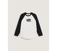 Vans - Camiseta de manga larga CORE RAGLAN, Hombre, Negro, Talla: M