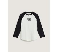 Vans - Camiseta de manga larga CORE RAGLAN, Hombre, Negro, Talla: XS
