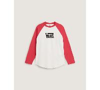 Vans - Camiseta de manga larga CORE RAGLAN, Hombre, Rosa, Talla: XS