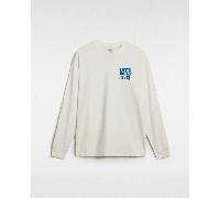 Vans - Camiseta de manga larga MTE Brain Storms Study, Hombre, Blanco, Talla: L