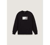 Vans - Camiseta de manga larga Original Standards, Hombre, Negro, Talla: S