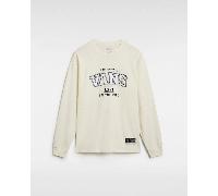 Vans - Camiseta de manga larga Property Of, Hombre, Blanco, Talla: XL