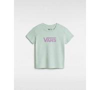 Vans - Camiseta de niñas Flying V (2-8 años), Verde, Talla: 4-5A