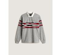 Vans - Camiseta de rugby de manga larga Surge, Hombre, Gris, Talla: S