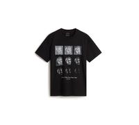 VANS Camiseta 'Decay' gris / negro / blanco M gris / negro / blanco