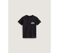 Vans - Camiseta Double Standard de niños (8-14 años), Negro, Talla: 6-7A