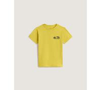 Vans - Camiseta Double Standard de niños pequeños (2-8 años), Amarillo, Talla: 7-8A