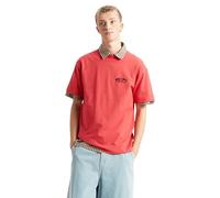 Vans Camiseta Double Standard SS, Crimson Haze, L, Crimson Haze, L