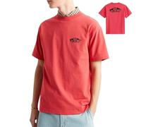 Vans Camiseta Double Standard SS, Crimson Haze, L, Crimson Haze, L
