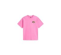 VANS Camiseta 'Downside' amarillo / gris / rosa claro / negro S amarillo / gris / rosa claro / negro