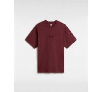 Vans - Camiseta Essential de corte holgado, Hombre, Burdeos, Talla: XS