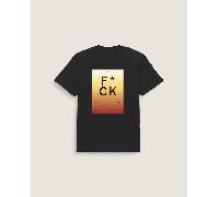 Vans - Camiseta F*ck The Algorithm, Hombre, Negro, Talla: L