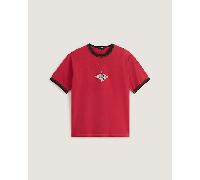 Vans - Camiseta Flame Face, Hombre, Rosa, Talla: M