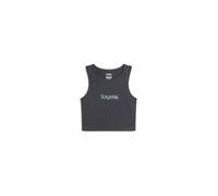 Vans Blur Fitted Crop Tank L Gris