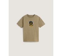 Vans - Camiseta Happy Spike de niños (8-14 años), Beis, Talla: M
