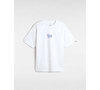 Vans - Camiseta Heat Map Skull, Hombre, Blanco, Talla: XS