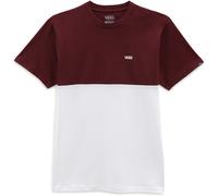 Vans Colorblock tee Camiseta, White-Port Royale, XXL para Hombre