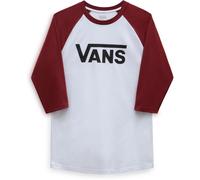 Vans Camiseta hombre Mn Vans Classic Raglan White-Black-Syrah XS