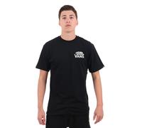 VANS Camiseta Hombre Sneaky Ss, Cuello Redondo, Manga Corta - Blk (Negro/Blanco)