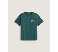 Vans - Camiseta Hot Lines, Hombre, Verde, Talla: XS