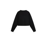 Vans - Camiseta corta de manga larga y corte holgado Hot Links, Mujer, Negro, Talla: M