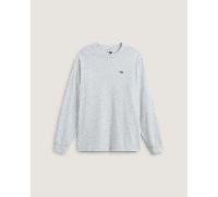 Camiseta L/S Suelta Vans Con Pecho Izquierdo - Gris Claro Heather