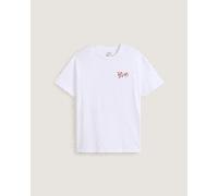 Vans - Camiseta Lil Bear, Mujer, Blanco, Talla: M