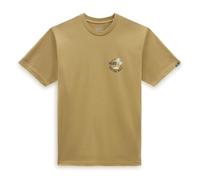 Vans Camiseta Men Classic Mini Dual Palma Vn0a7smy Senape VN0A7SMYCZT (FR/ES, Letras, S, Regular, Regular, Algodón)