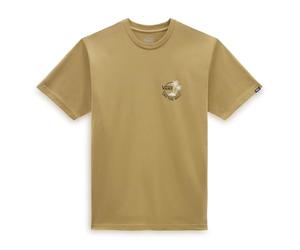 Vans Camiseta Men Classic Mini Dual Palma Vn0a7smy Senape VN0A7SMYCZT (FR/ES, Letras, S, Regular, Regular, Algodón)