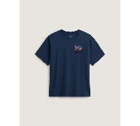 Vans - Camiseta Metal Wall, Hombre, Azul, Talla: L