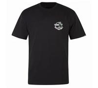 Vans Camiseta Mini Dual Palm II Motive negra VN0A7SMYCZZ (FR/ES, Letras, S, Regular, Regular, Algodón)