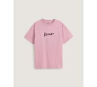 Vans - Camiseta Original Script, Hombre, Negro, Talla: L