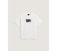 Vans - Camiseta Original Standards, Hombre, Blanco, Talla: L