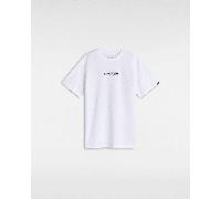 Vans - Camiseta Shattered de niños (8-14 años), Blanco, Talla: S