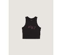 Vans - Camiseta sin mangas Y2K Star, Mujer, Negro, Talla: XXS