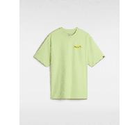 Vans - Camiseta Skull La Shaka, Hombre, Verde, Talla: XS