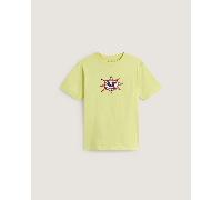 Vans - Camiseta Star Checker de niños (8-14 años), Amarillo, Talla: L