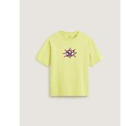 Vans - Camiseta Star Checker, Hombre, Amarillo, Talla: L