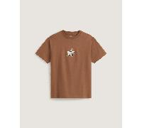 Vans - Camiseta Starmarked, Hombre, Marrón, Talla: L