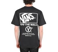 Vans Camiseta T-Shirt Stacked Hi Manga Corta - Negro/Blanco