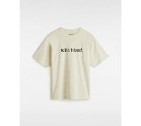 Vans - Camiseta Tell a Friend, Hombre, Beis, Talla: L