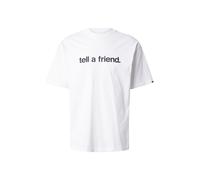 VANS Camiseta 'Tell A Friend' negro / blanco XS negro / blanco