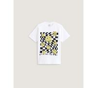 Vans - Camiseta Twisted Joy de niños (8-14 años), Blanco, Talla: XL