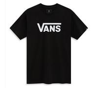 VANS Camiseta Unisex Clásico, Manga Corta - Y28 (Negro/Blanco)