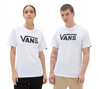 VANS Camiseta Unisex Clásico, Manga Corta - YB2 (Blanco/Negro)